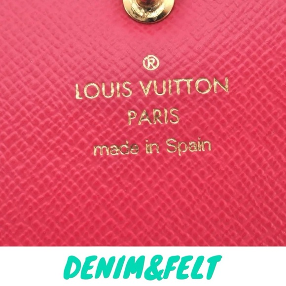 🩷LOUIS VUITTON Fuchsia Monogram Bloom Flower Emilie Long Wallet | PRELOVED EUC! - Picture 16 of 16